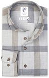 R2 Chemise Herringbone A Carreaux Gris 130.WSP.053-028 commander en ligne | Suitable