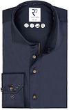 R2 Overhemd Fine Twill Navy 130.WSP.045-010 kopen | Suitable