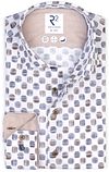 R2 Overhemd Print Blauw 122.WSP.016-045 kopen | Suitable