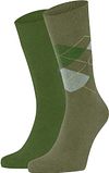 Burlington Everyday Mix Socken 2-Pack Grün 7473 21044-7473 kaufen | Suitable