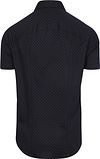 Desoto Cubes Camisa Manga Corta Navy Product / Achterkant