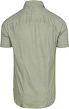 Desoto Short Sleeve Oxford Optics Overhemd Lime Groen
