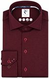 R2 Skjorta Knitted Dobby Bordeaux 134.WSP.009-080 köp | Suitable