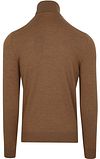 Suitable Merino Turtleneck Camel Product / Achterkant