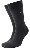 Tommy Hilfiger 2-Pack Sokken Birdseye Zwart 701226104-002 kopen | Suitable