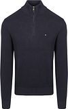 Tommy Hilfiger Half Zip Trøje Navy MW0MW28049-DW5