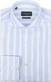 Cavallaro Trenso Shirt Linen Stripes Light Blue 110241022 order online | Suitable