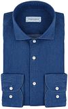 Profuomo Jeans Twill Hemden Indigo PPXH30049A-M kopen | Suitable