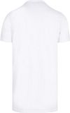 Slater 2-pack T-Shirt Extra Lang R-Neck Biały Product / Achterkant