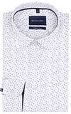 Suitable Overhemd Leaf Print wit SH-HBD-24-01 kopen | Suitable