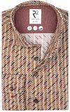 R2 Amsterdam Camicia Marrone 126.WSP.050-073