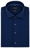 Olymp Japanese Knitted Shirt Twill Navy 216624-18 order online | Suitable