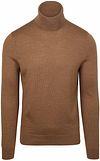 Passerende Merino-trøje i kamel PU-MRI-C-25-CA - 7M0990 camel