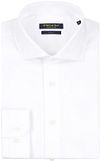 Steppin' Out Chemise Slim-Fit Twill Blanche commander en ligne | SM6004.0001-9000 | Suitable Luxembourg