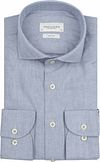 Profuomo Hemd Peached Herringbone Flanell Blau kaufen | PPWH30006A-M | Suitable