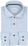 Profuomo Overhemd Linnen Blend Lichtblauw PPWH10012D-M1 kopen | Suitable