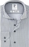 R2 Chemise Knitted Sorona Rayures marine 134.WSP.029-010 commander en ligne | Suitable