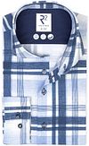 R2 Hemd Ruit Blauw 126.WSP.067-014 kopen | Suitable