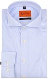 Suitable Hemd Lichtblauw Streep  240-6 CaW non-iron str kopen | Suitable