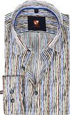 Suitable Overhemd Inked Stripes Multicolour 225-1 HBD slim fit kopen | Suitable