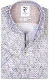 R2 Hemd Shortsleeve Print Blau kaufen | 128.WSPSS.107-014 | Suitable