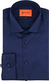 Suitable Camicia Blu scuro DR-05 Fine Twill