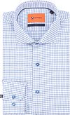 Suitable Koszula Niebieski DR25-01 WS Twill Indigo Check 
