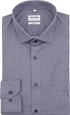 Olymp Level 5 Shirt Print Blue order online | 204864-18 | Suitable Slovakia
