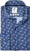 R2 Overhemd Tech Knit Flowers & Paisley Blauw 128.WSP.046-010 kopen | Suitable