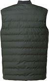Rains Bodywarmer Trekker Donkergroen Product / Achterkant