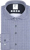 R2 Hemd Jersey Shaped Print Blue 130.WSP.027-010 kopen | Suitable