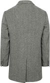 Suitable Coat Wool Pepita Pepper Grey Product / Achterkant