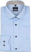 Olymp Luxor Shirt Diamond Structure Light Blue  120774-11 order online | Suitable