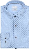 OLYMP Shirt Level 5 Print Light Blue 217284-11 order online | Suitable