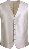 Suitable Abiti da cerimonia & completi da Bianco sporco 5102435Gilet Carre