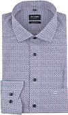 Olymp Luxor Overhemd Print Paars  121154-97 kopen | Suitable