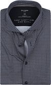 Køb OLYMP Luxor skjorte med print navy 122124 | Suitable