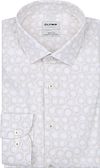 Køb OLYMP Skjorte Level 5 Print Beige 209014-22 | Suitable