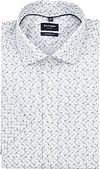 Olymp Luxor Shirt Print Olive order online | 125572-47 | Suitable Liechtenstein