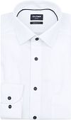 Olymp Luxor Shirt Structure White order online | Suitable