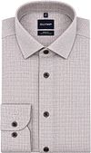 OLYMP Shirt Level 5 Loose Hooks Taupe 203624-22 order online | Suitable