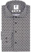 R2 Overhemd Single Jersey Triangle Bruin 134.WSP.005-041 kopen | Suitable