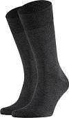 Falke Happy Socks 2-pack Antraciet Melange 14610-3080