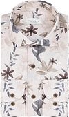 Profuomo Skjorte Blomsterprint Beige PPWH10016B-F
