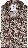 R2 Chemise Poplin Imprimé Bordeaux commander en ligne | Suitable