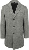 Cappotto in lana pepita Suitable Pepper Grey Product