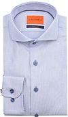 Suitable Camicia Blu 286-2 Jacquard Blue