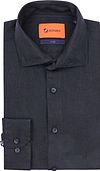 Suitable Overhemd Linnen Navy L23-01 kopen | Suitable