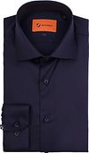 Suitable Overhemd Paars Twill Aubergine DR-Aubergine kopen | Suitable