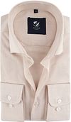 Suitable Respect Overhemd Beige 207-2 Sust CaW Beige Point kopen | Suitable